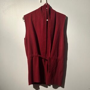 SHEIN Deep Red Sweater
